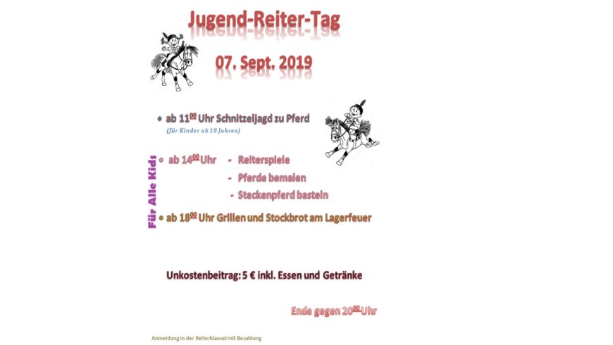 Jugend-Reiter-Tag 2019